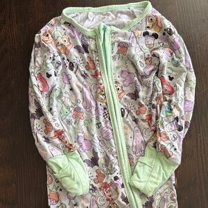 Colorful Kids One Piece with Cartoon Print